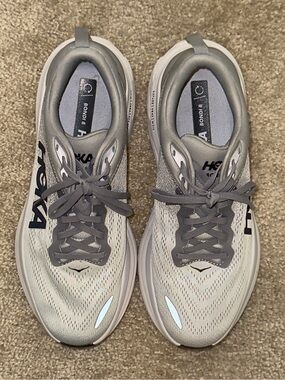 Hoka One One Bondi 8 Sharkskin Harbor Mist